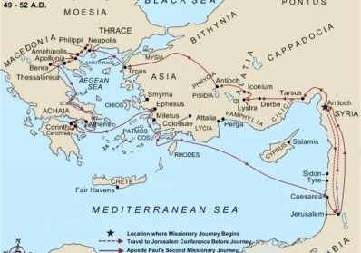 Mapping Paul’s Journeys: Bible Charts for the New Testament blog image